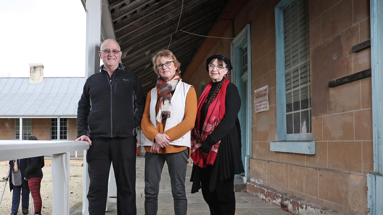 Friends and volunteers of Willow Court (L-R) Graham McLean, Anne Salt and Sharon Hutchison. Picture: Luke Bowden