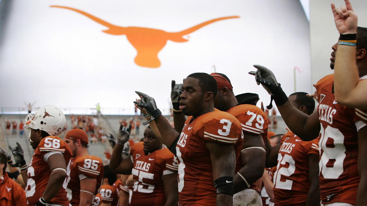 The Longhorns are being the threatened by donors and alumni. (Photo by Brian Bahr/Getty Images)