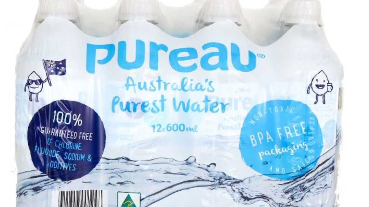 600ml bottles of Pureau water sold at Woolworths Dandenong with an odd taste and smell were likely caused by a damaged pipe where the product was manufactured.