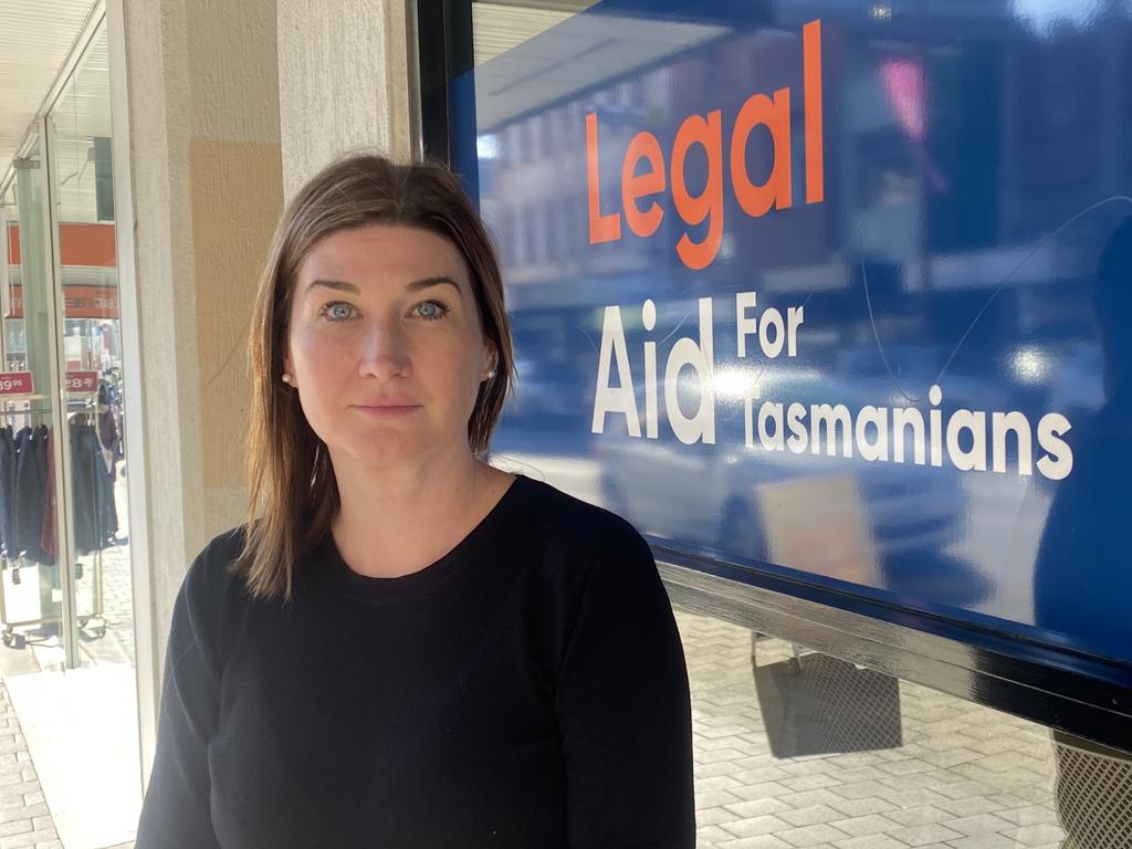 Tasmanian Legal Aid associate director Rebecca Lancaster.