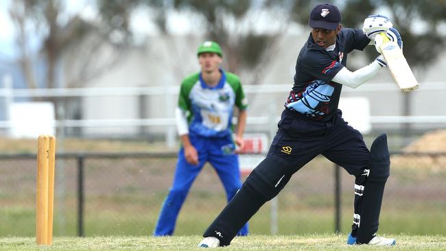 Diggers Rest Bulla coach Nalaka de Silva. Picture: Hamish Blair