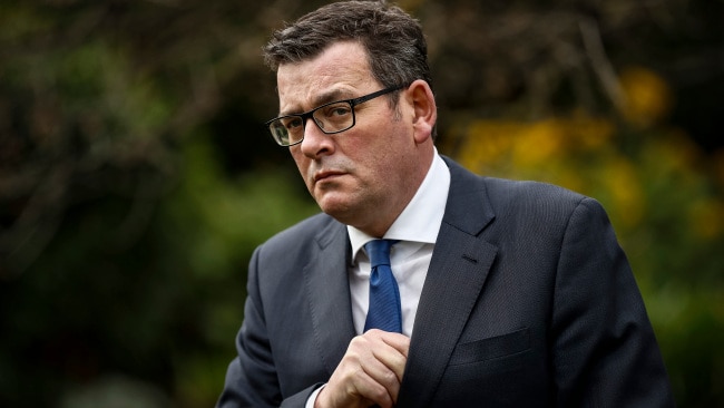 Premier Daniel Andrews on Tuesday declared he did not “sign up to vaccinate Sydney”. Picture: Getty Images