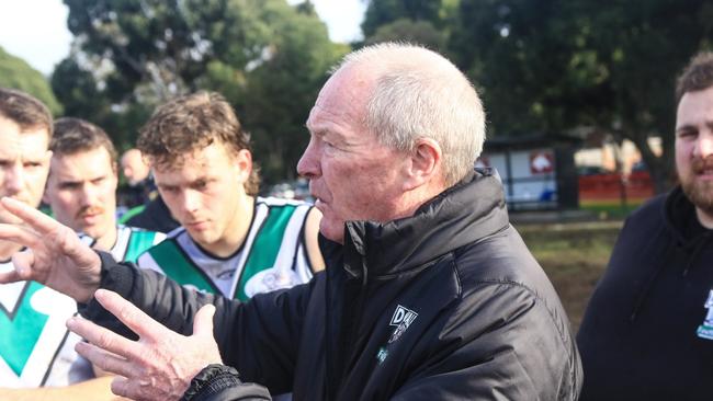 Donvale’s Kevin Collins has retired from senior coaching. Picture: Davis Harrigan