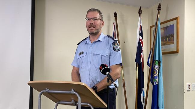 Rockhampton City Patrol Group Acting Inspector Ben Wiltshire.