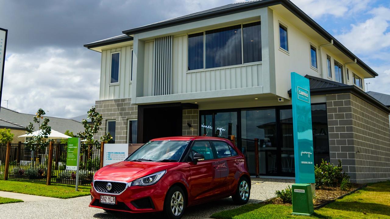 Brighter days: A Privium display home complete with a brand-new giveaway MG 3.