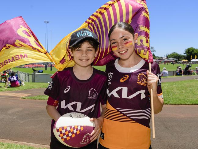 All the action from the Broncos’ visit to Toowoomba