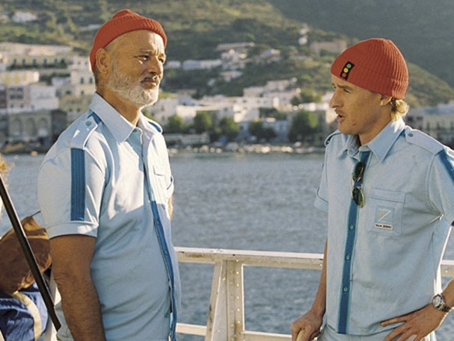 Bill Murray played ocean explorer Steve Zissou in The Life Aquatic.