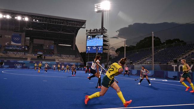 Australia's has a tense 1-0 win over Japan to make it three straight wins to start the Olympics. Photo: AFP