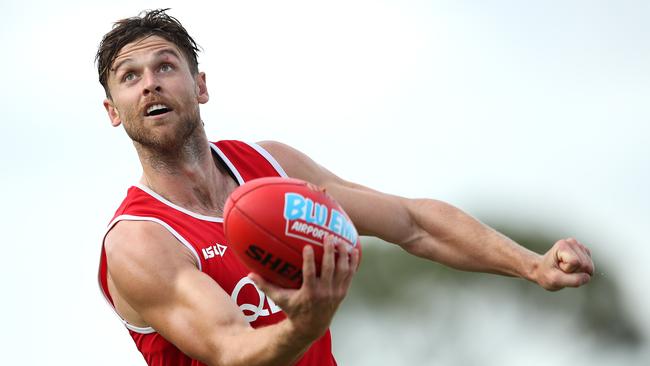 Co-captain Dane Rampe signed a three-year contract extension in December. Picture: Getty Images