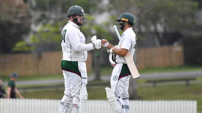 Souths Batsmen Norths Vs Souths Saturday December 3, 2022. Picture, John Gass