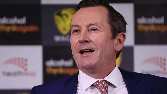 WA Premier Mark McGowan Picture:  Paul Kane/Getty Images