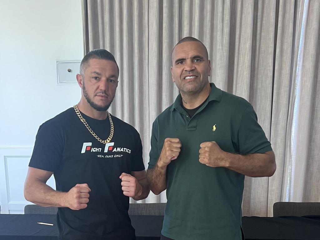 Prince Bunjaku and Anthony Mundine will face off in an exhibition fight in March.