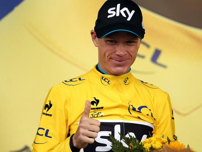 The bike of Chris Froome was not tested after his stage 10 win.