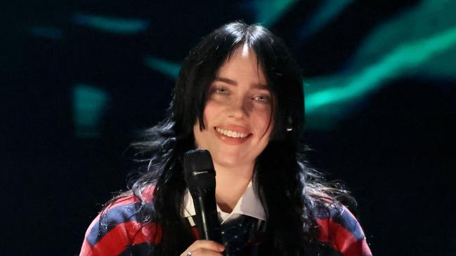 Billie Eilish is the star of her show, not the scream team. Picture: Amy Sussman / Getty.