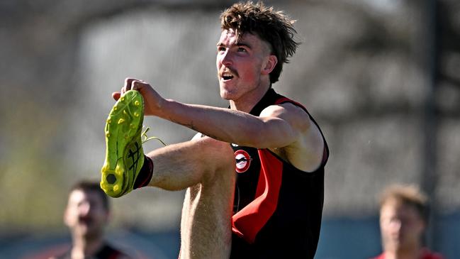 North Melbourne took Finnbar Maley in the rookie draft. Picture: Andy Brownbill