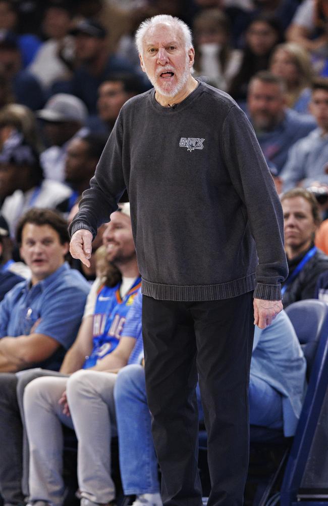 Gregg Popovich has marked an end to his momentous career. Picture: Wesley Hitt/Getty Images