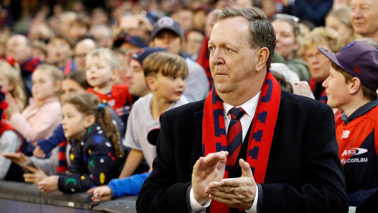 Former Demons president Glen Bartlett discontinued his Supreme Court action in Western Australia after the club directors were successful in shifting the matter to Victoria. Picture: Adam Trafford/AFL Media