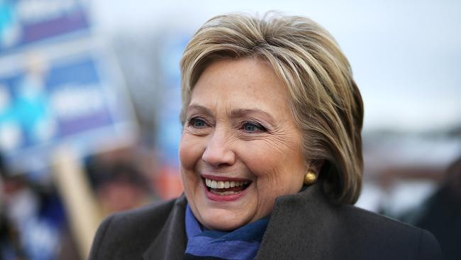 Democratic presidential hopeful Hillary Clinton has copped a nasty blow in the New Hampshire primary. Picture: Justin Sullivan/Getty Images/AFP