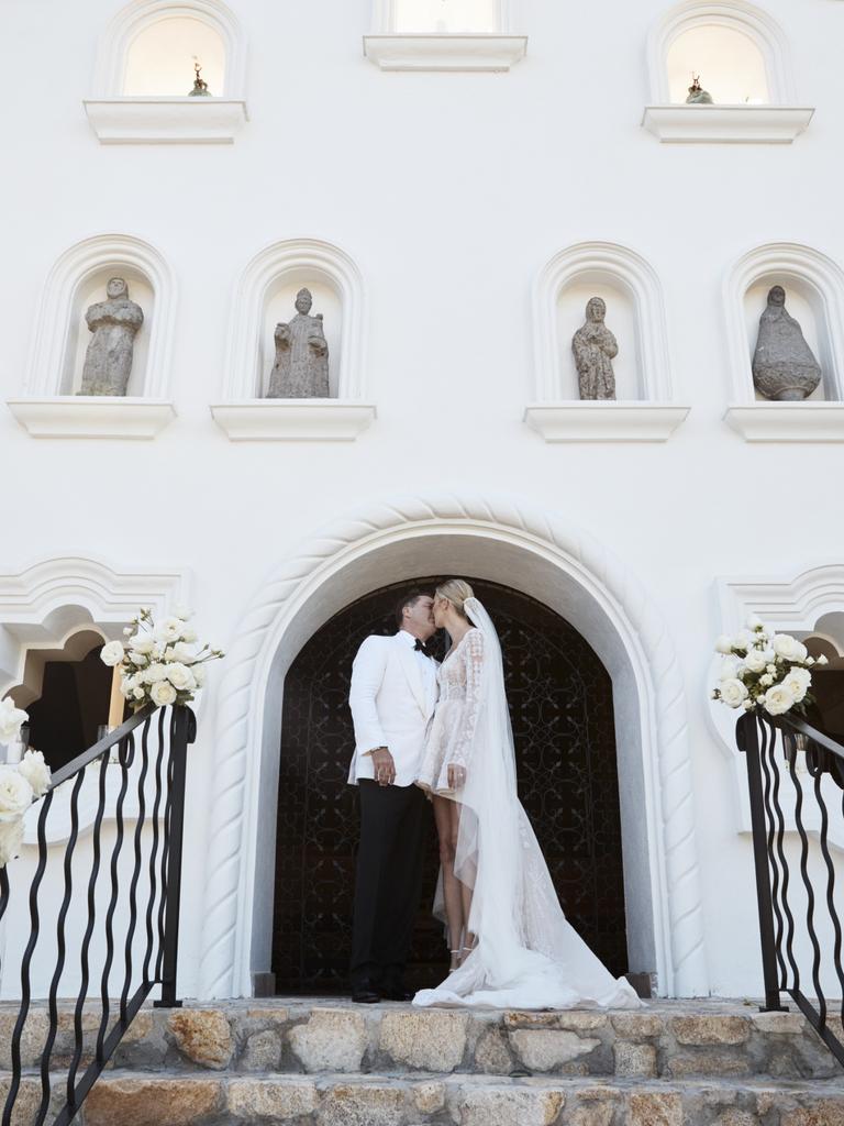 Karl Stefanovic and Jasmine Yarbrough wedding in Cabo. One & Only Palmilla resort