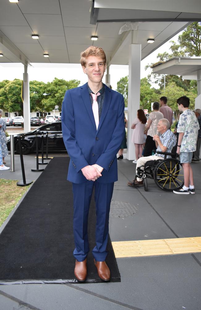 Noah Kopp at the Burnside State High School formal 2024.