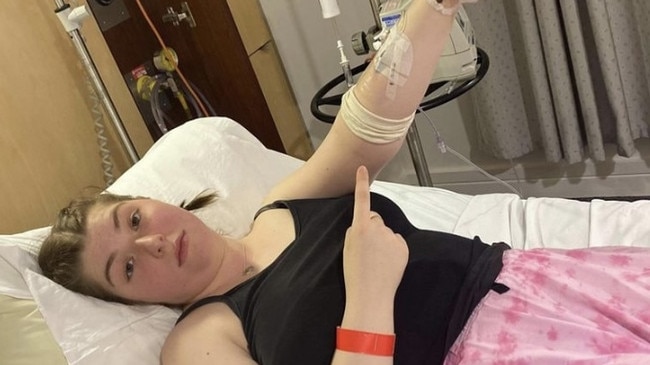 Lily Daniel, a Darwin-based woman with Crohn's disease. Picture: Supplied