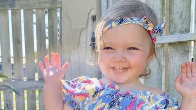 Little Reigna Thompson has been named the Fraser Coast's cutest spring toddler.