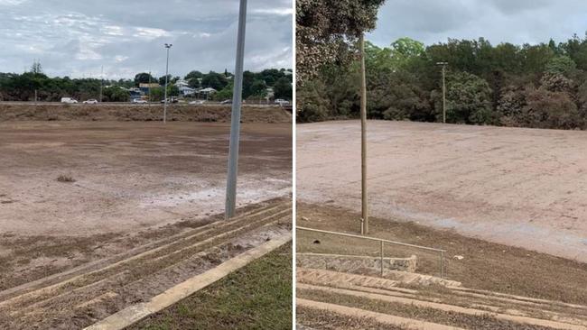 The Gympie Touch Association lost two playing fields at Albert Park after the 2022 February flood disaster.