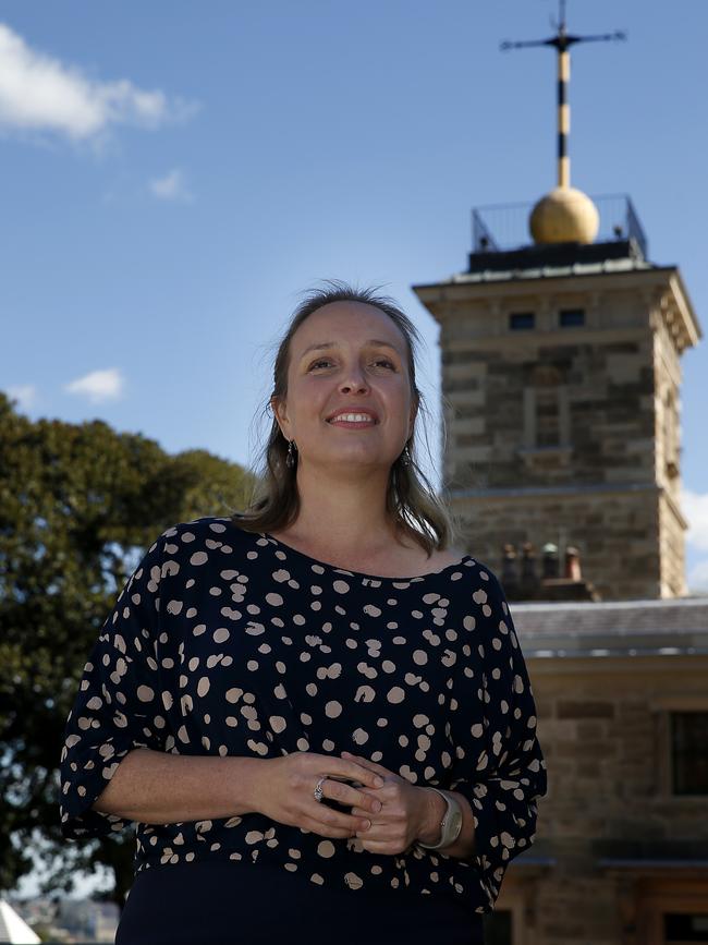 Marnie Ogg is the driving force behind creating the world’s first Urban Night Sky Park at Palm Beach. Picture: AAP Image/Jane Dempster