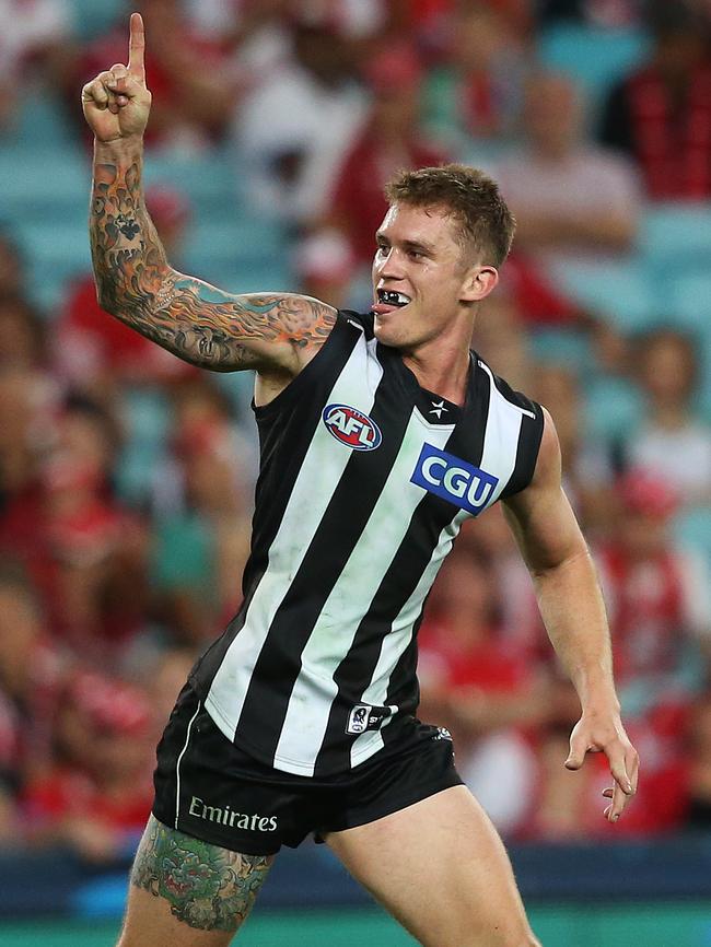 Dayne Beams during his Collingwood days. Picture: Phil Hillyard