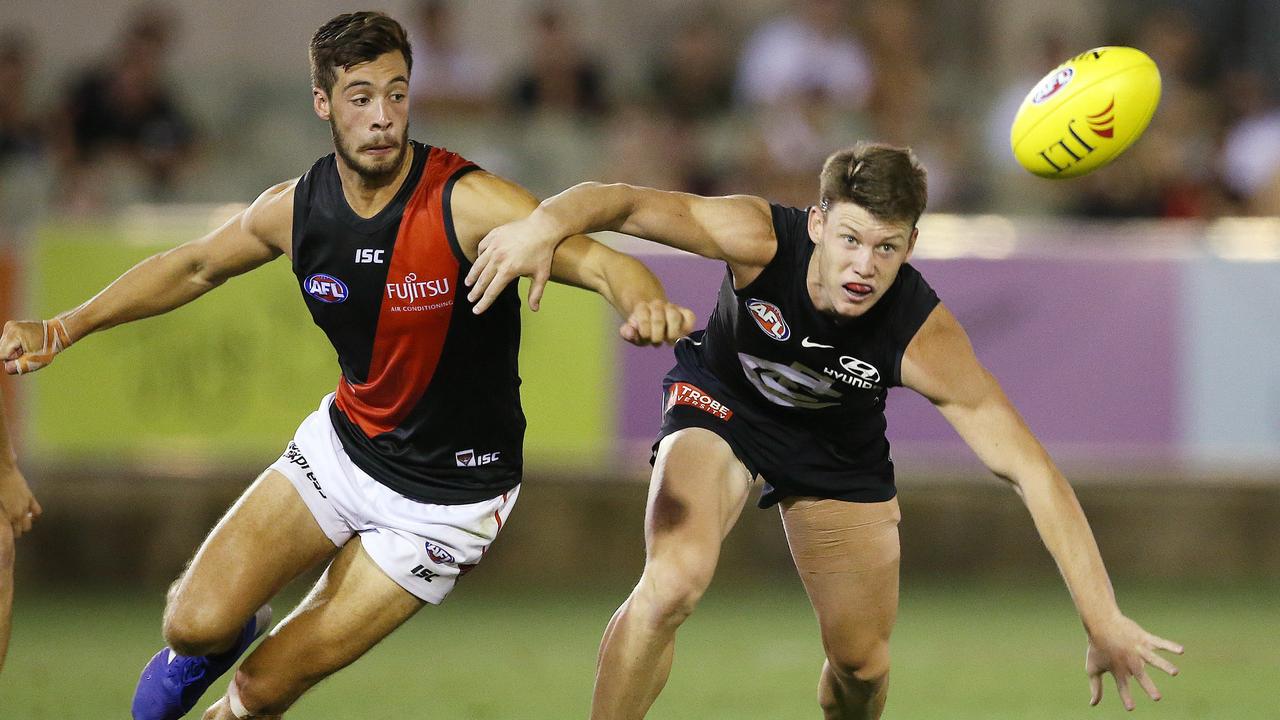 Sam Walsh, right, starred in opening JLT Series match.