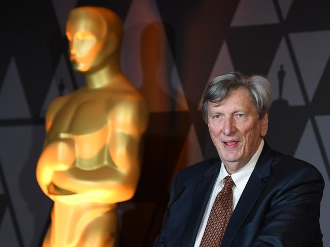 Academy President John Bailey is being investigated for alleged sexual misconduct. Picture: AFP/Angela Weiss