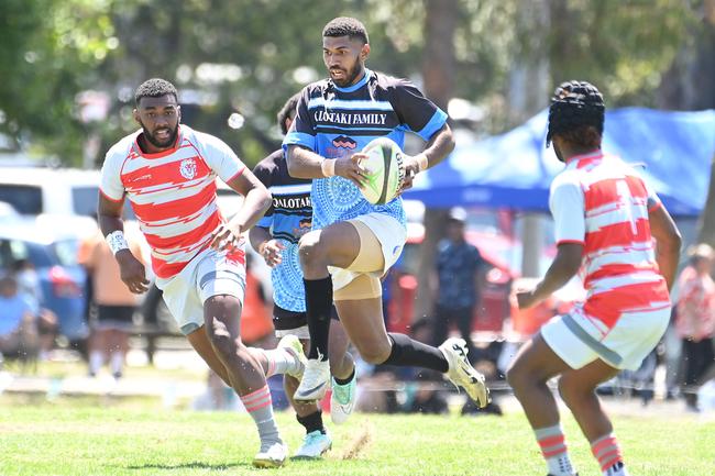 Fiji rugby 7's in Brisbane. Saturday October 6, 2024. Picture, John Gass