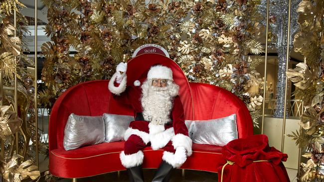 Santa photos at Pacific Fair. Photo: Jerad Williams.