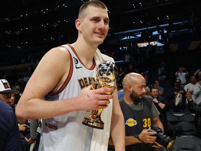 Nikola Jokic has been on a tear for the Nuggets during the playoffs. (Photo by Harry How / GETTY IMAGES NORTH AMERICA / Getty Images via AFP)