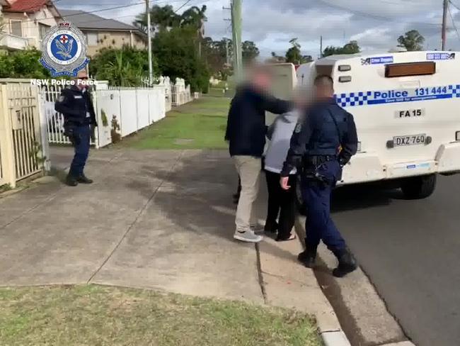 Mr Ung is the eighth person to be arrested on drug importation charges since November 2018. Picture: NSW Police.