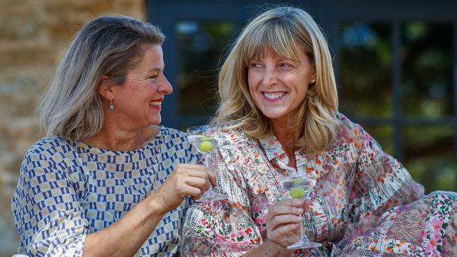 Rose Kentish and Deborah Kingsbury at Ondeen, formerly Maximilian's restaurant, Verdun. Picture: Matt Turner.