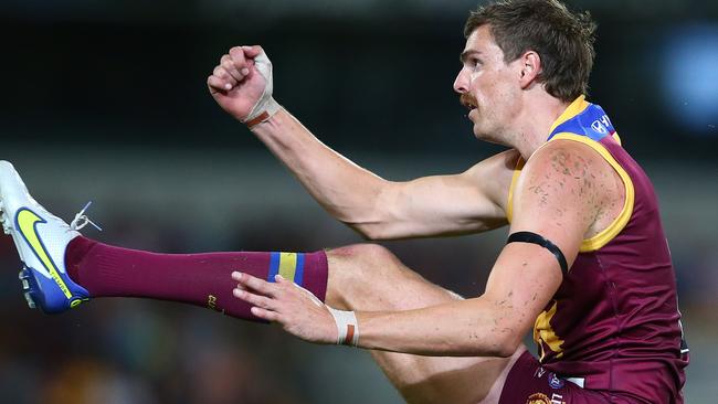 Joe Daniher’s contract with the Brisbane Lions has been extended another two years. Picture: AFL Photos/Getty Images