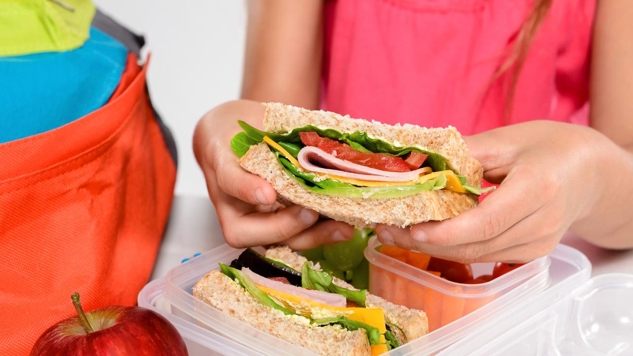 Swapping white bread for a wholegrain sandwich makes for a healthier lunch. Riley Day also likes to include a healthy sweet treat. Picture: iStock
