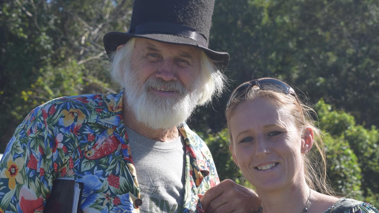 Mary River Festival at Kandanga, July 17, 2021: Ian McKay and Kate Moorfield. Pictures: Josh Preston