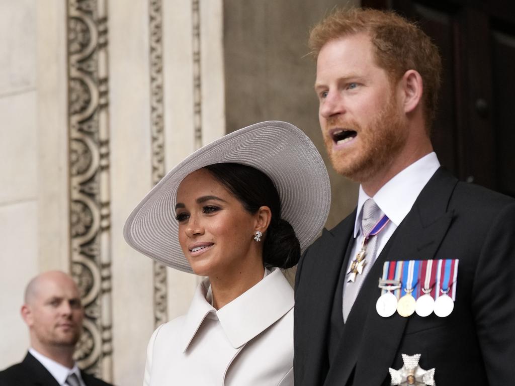 Meghan, Duchess of Sussex and Prince Harry, Duke of Sussex.