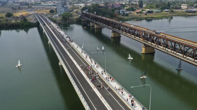 The road crossing the bridge could soon be named Shirley Adams Way.