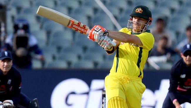 David Warner could drop down the batting order. Picture: AAP 