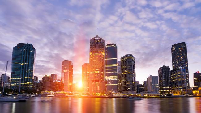 The Brisbane CBD. Picture: iStock