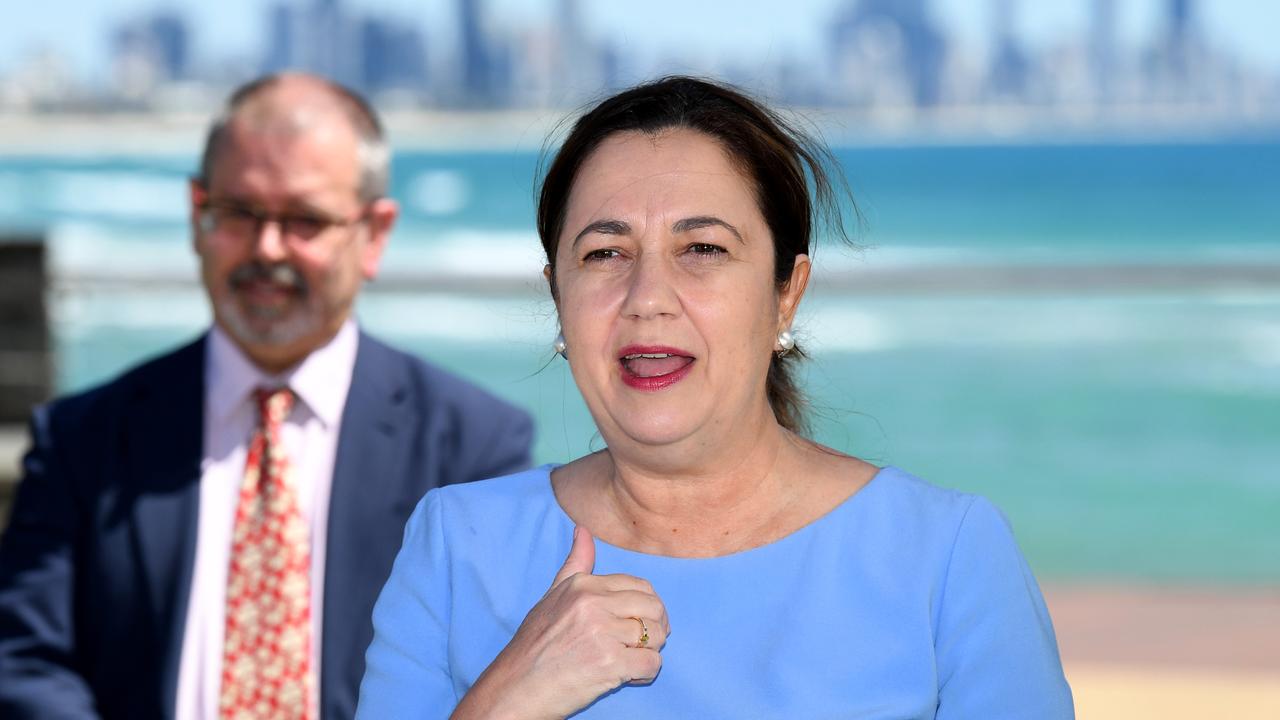 Annastacia Palaszczuk said Queensland should be opened before December 17.

Picture: NCA NewsWire / Dan Peled