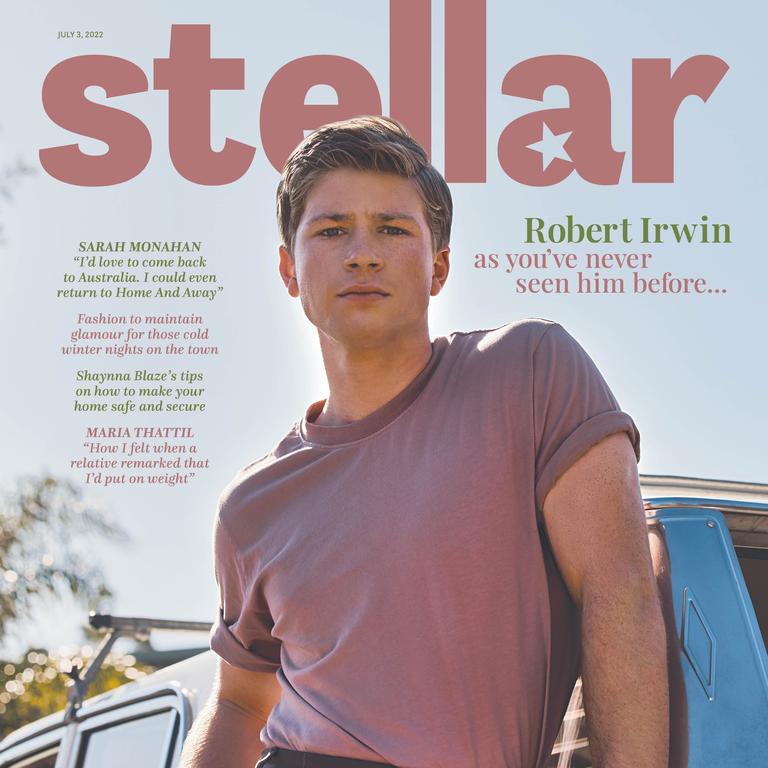 Robert Irwin has revealed new family secrets as he opens up on life and love in his first ever fashion shoot. Picture: Stellar Magazine