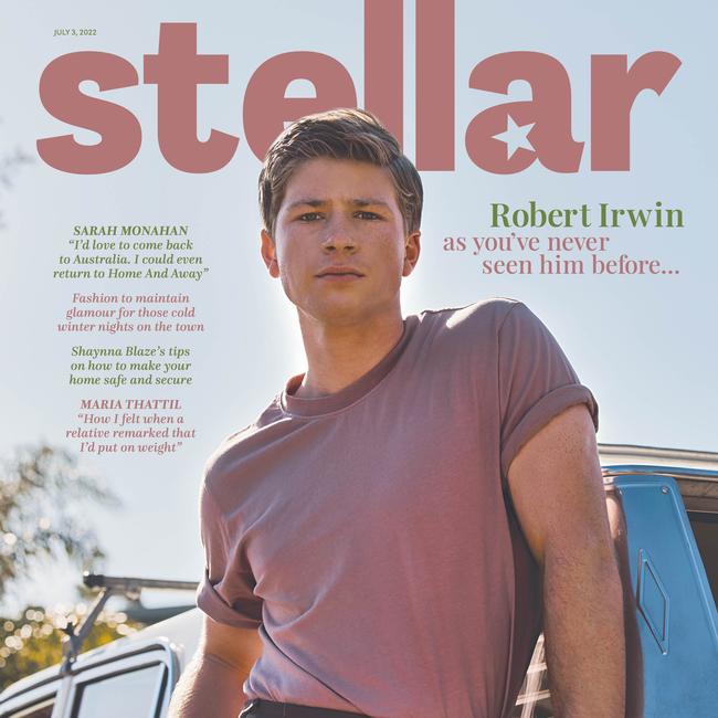 Robert Irwin has revealed new family secrets as he opens up on life and love in his first ever fashion shoot. Picture: Stellar Magazine