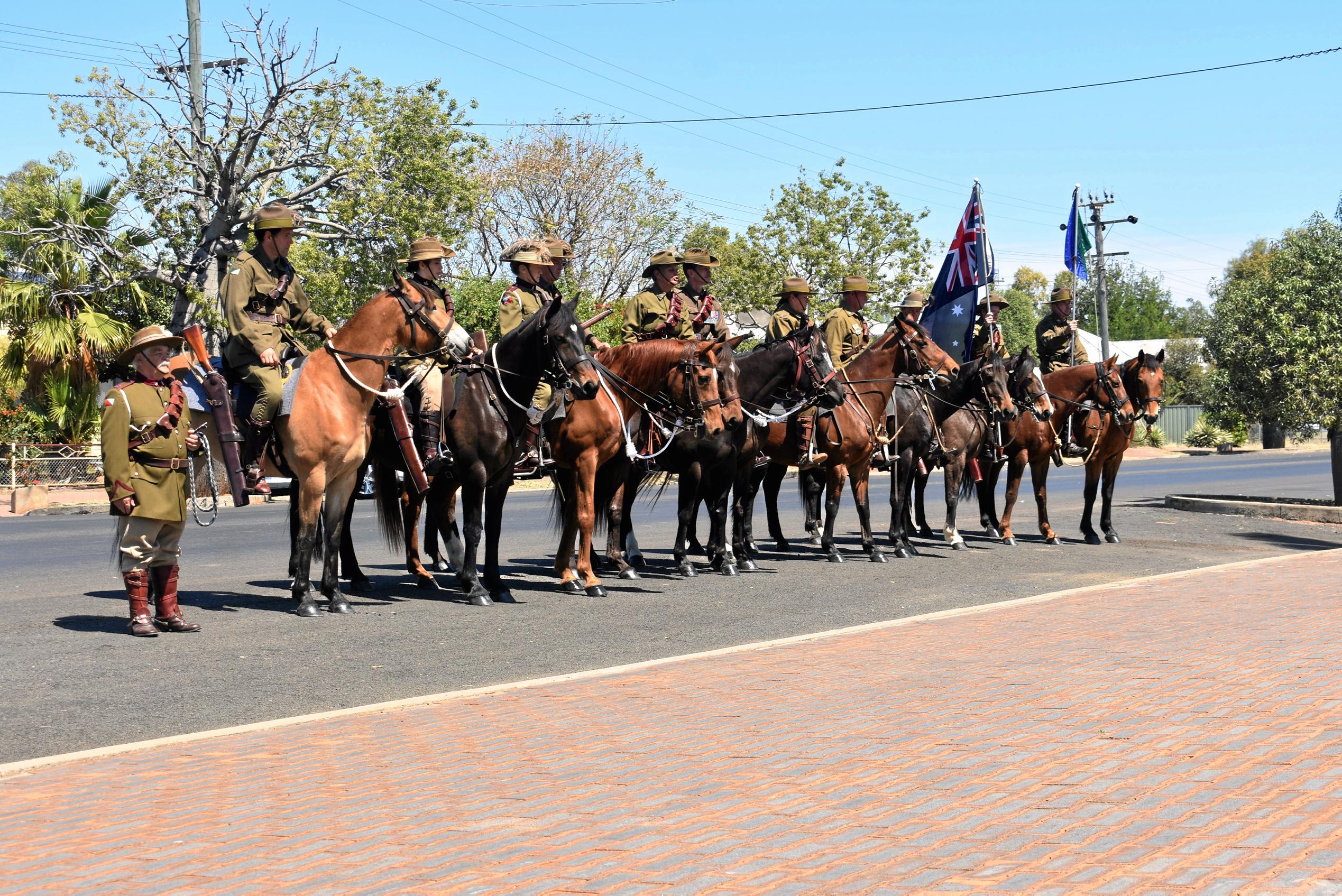 Roma Light Horse Brigade. Picture: Jorja McDonnell