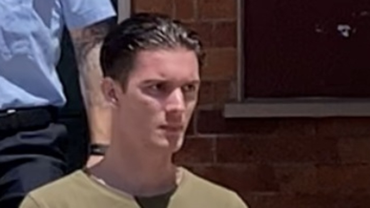 Jayden Alan Brehm, 22, leaves Gympie District Court on Thursday, October 12, 2023, after pleading guilty to arson.