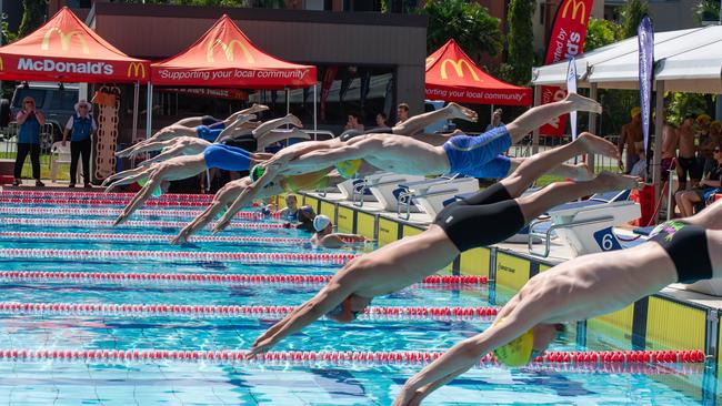 2023 Country Swimming Championships at Parap Pool, Darwin. Picture: Pema Tamang Pakhrin