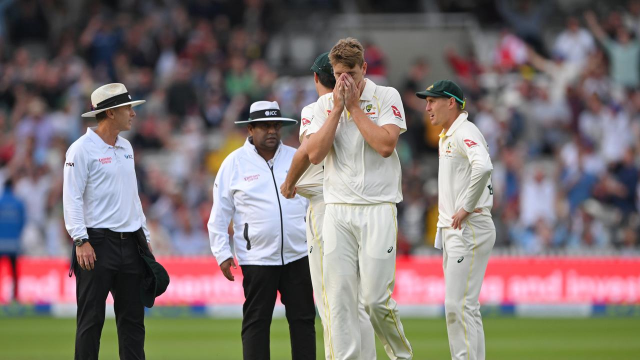 Cameron Green looks set to miss the third Ashes Test. Picture: Getty